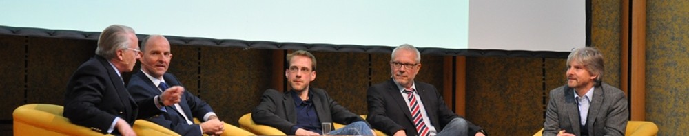 v.l.: Prof. Dr. Dr. Peter Deeg, Thorn Plöger, Dr. Thomas Kantermann, Frank Kubitza, Michael Wieden