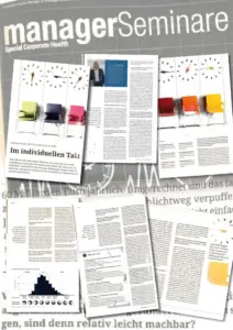 Führungskräfte der Zukunft: Artikel in der Zeitschrift Manager Seminare - Im individuellen Takt