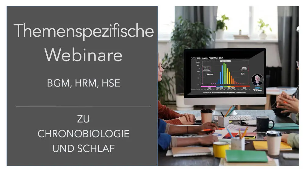 Chronobiologie Schlaf Webinar