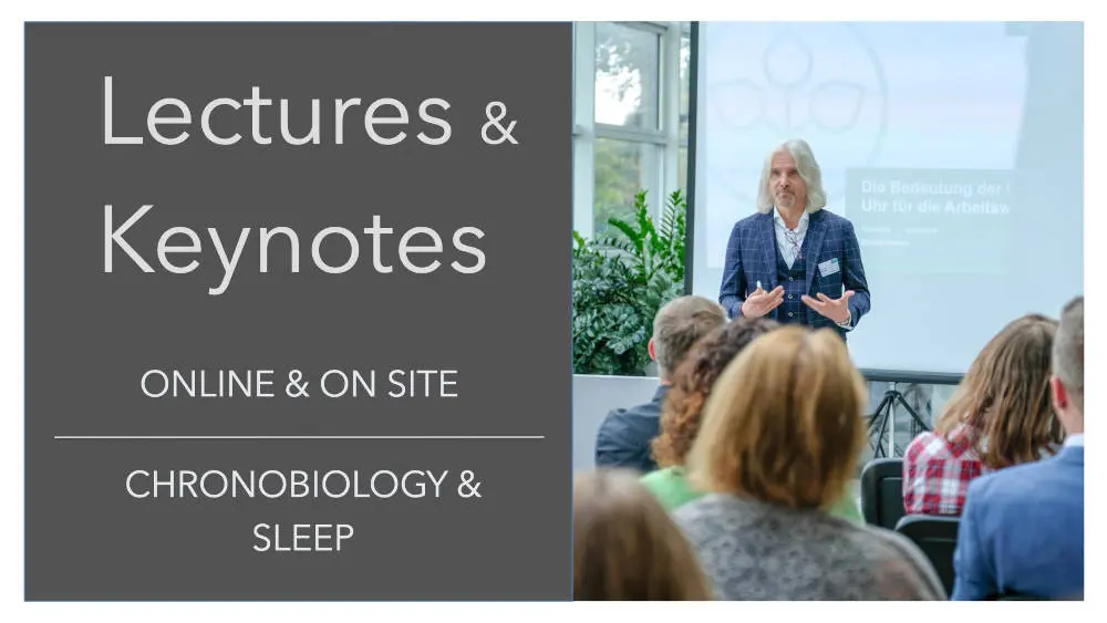 Chronobiologie sleep lecture keynote