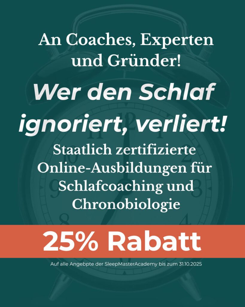 25% Rabatt auf alle Ausbildungen und Seminare